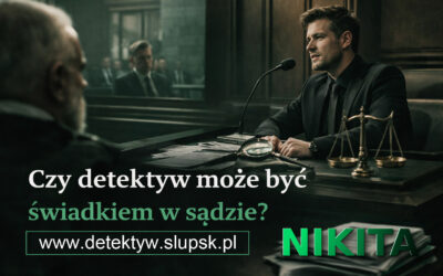 Czy detektyw może być świadkiem w sądzie?