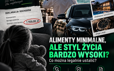 Ukrywanie dochodów a alimenty – co można legalnie ustalić, gdy rodzic deklaruje niskie zarobki?